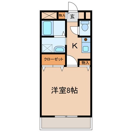 サンビレッジの物件間取画像